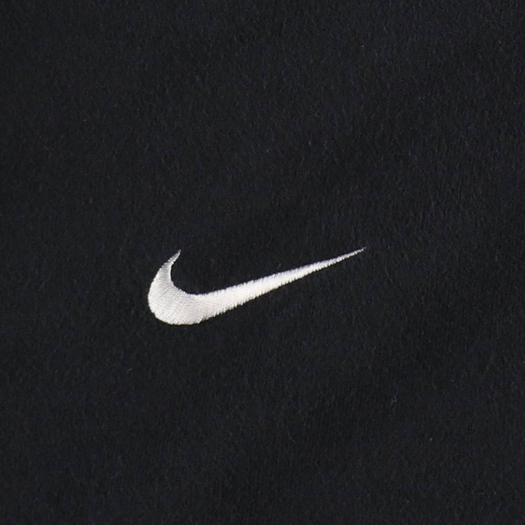 Nike full-zip sweatshirt, men's size XL cotton black type Vintage Second Hand