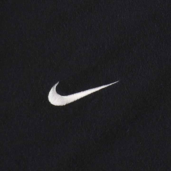 Nike full-zip sweatshirt, men's size XL cotton black type Vintage Second Hand