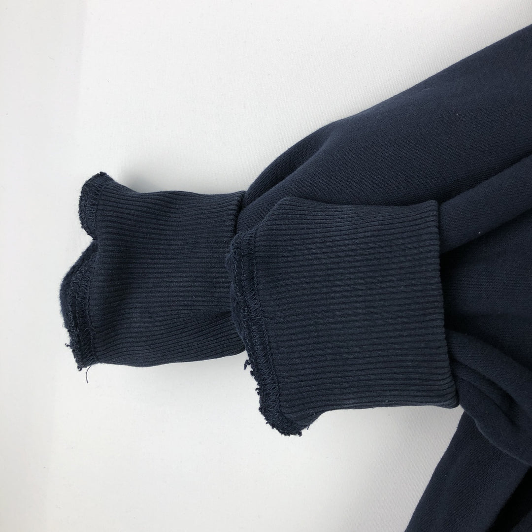 Carhartt Loose Fit RAIN DEFENDER Advertising Full-Zip Sweatshirt Hoodie (Men's Size M) cotton navy blue type Vintage Second Hand