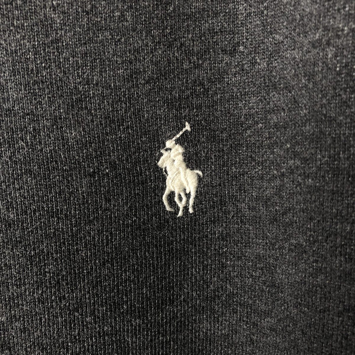 Ralph Lauren POLO RALPH LAUREN Full Zip Sweatshirt Trainer Men's M size cotton gray type Vintage Second Hand