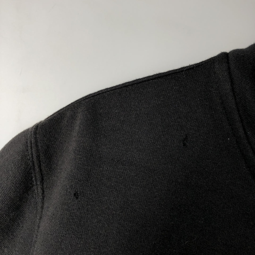THE ROLLING STONES Band Sweatshirt Full-Zip Hoodie (Men's Size S) unclear black type Vintage Second Hand