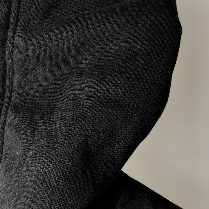 THE ROLLING STONES Band Sweatshirt Full-Zip Hoodie (Men's Size S) unclear black type Vintage Second Hand
