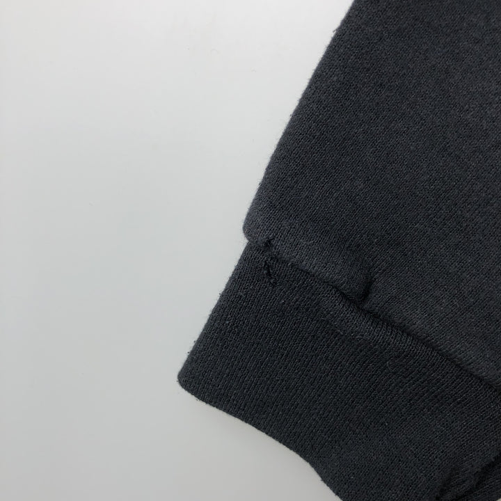 2000'S ~ Russell Sweat Full Zip Hoodie Men's L cotton black type Vintage Second Hand