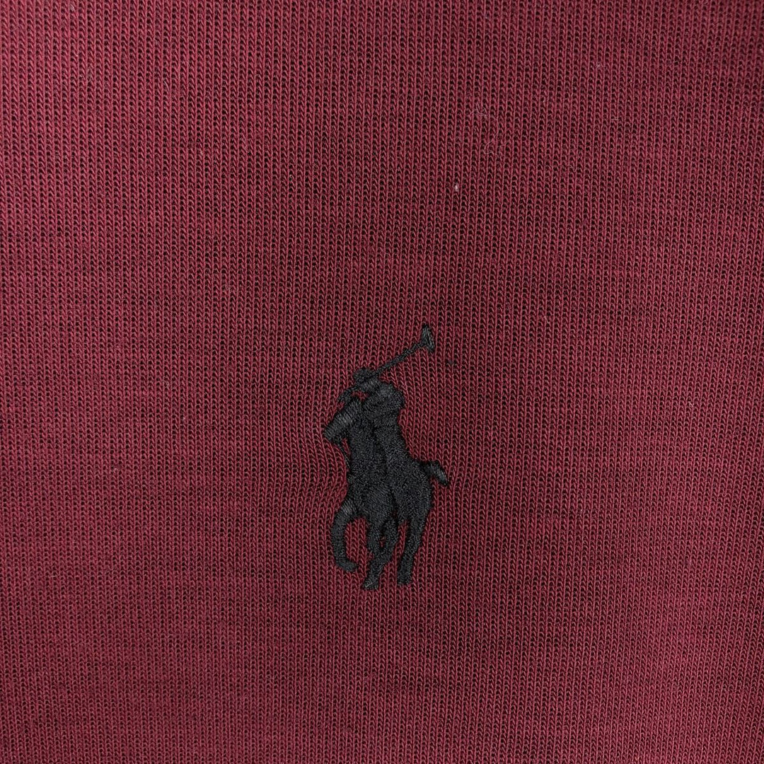 Ralph Lauren POLO RALPH LAUREN Sweat Full Zip Hoodie Men's S cotton red type reddish brown Vintage Second Hand