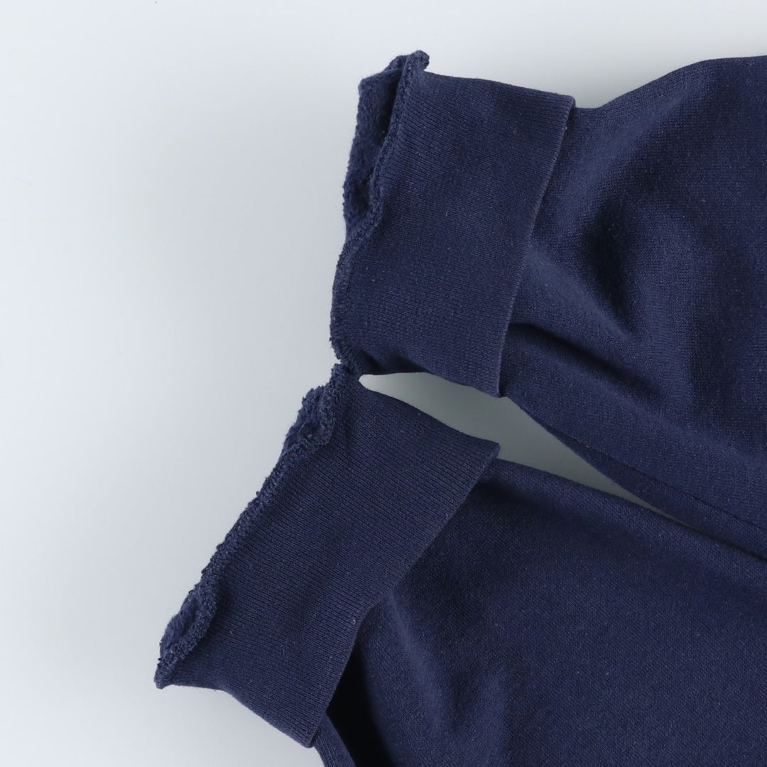 2000'S Russell Dri-POWER Full-Zip Sweatshirt Hoodie, Men's XXL equivalent. polyester navy blue type Vintage Second Hand