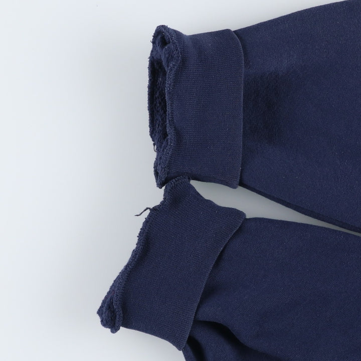 2000'S Russell Dri-POWER Full-Zip Sweatshirt Hoodie, Men's XXL equivalent. polyester navy blue type Vintage Second Hand