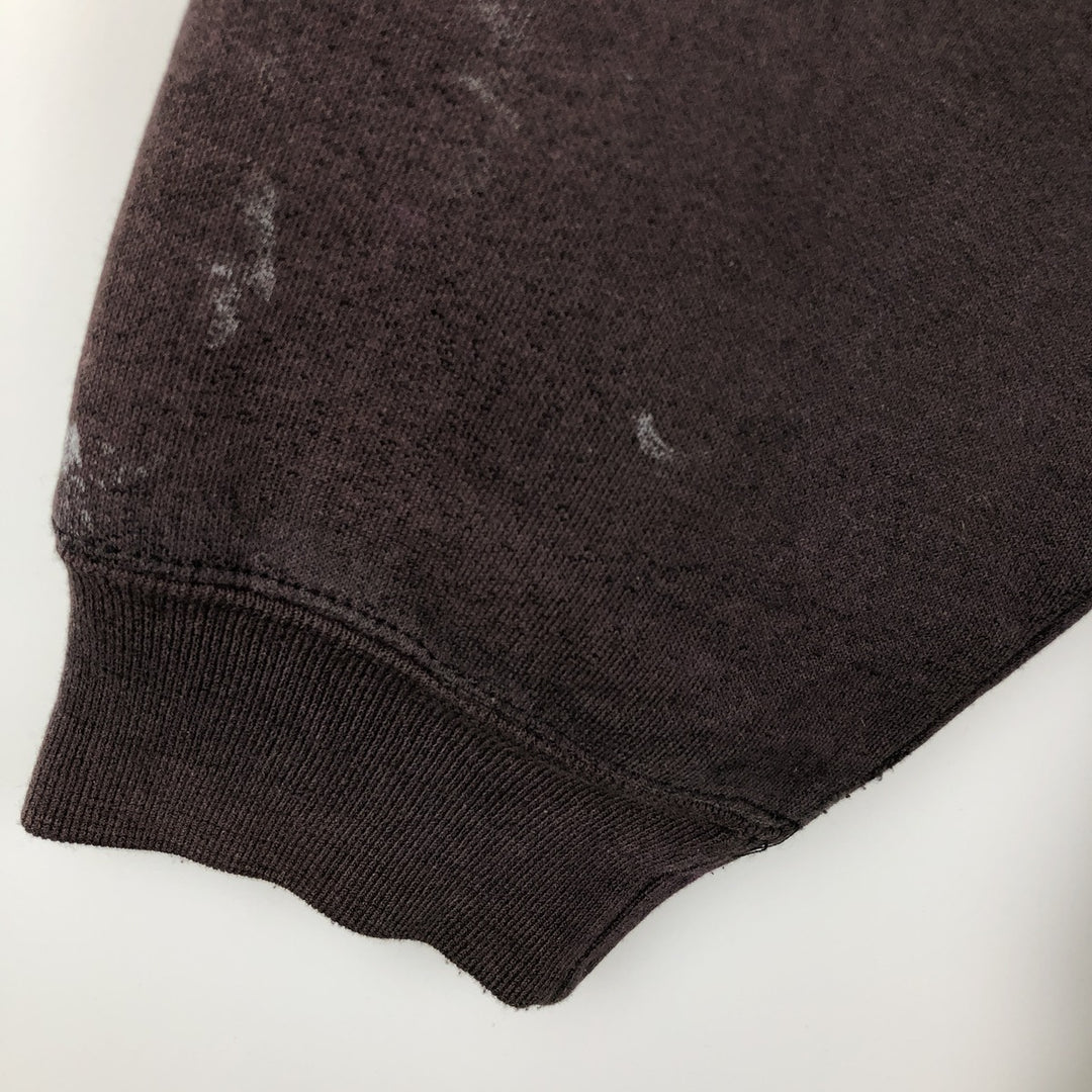Carhartt Sweat Full Zip Hoodie Men's XL cotton brown type Vintage Second Hand