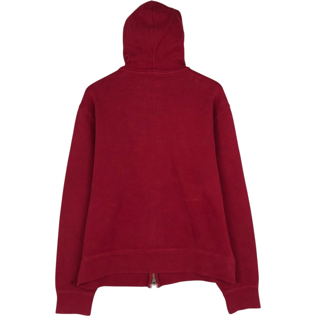 Ralph Lauren POLO by Ralph Lauren Sweat Full Zip Hoodie Men's L size cotton red type Vintage Second Hand
