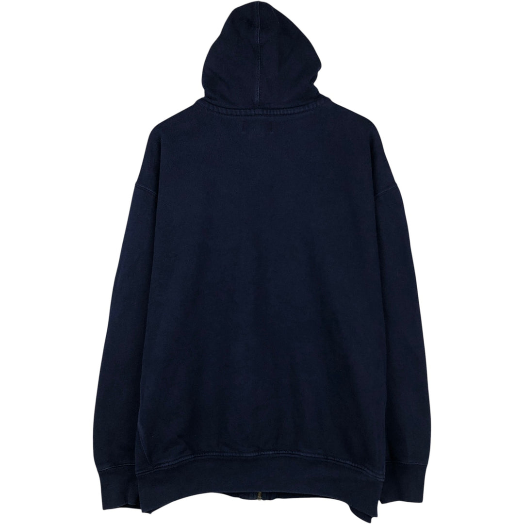 Ralph Lauren POLO by Ralph Lauren Sweat Full Zip Hoodie Men's XXL cotton navy blue type Vintage Second Hand