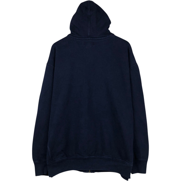 Ralph Lauren POLO by Ralph Lauren Sweat Full Zip Hoodie Men's XXL cotton navy blue type Vintage Second Hand