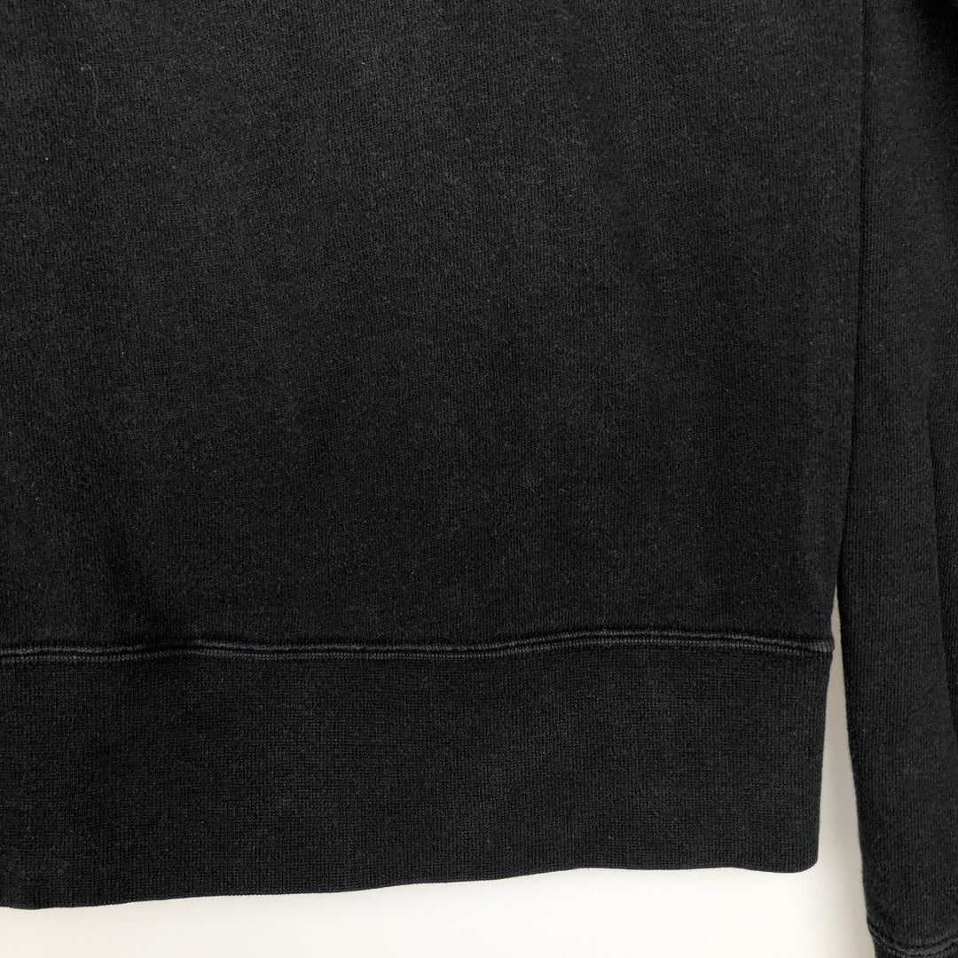 Harley-Davidson Fire Pattern Full-Zip Sweatshirt (Men's Size L) cotton black type Vintage Second Hand