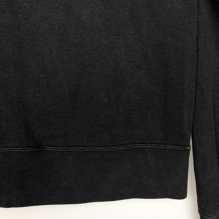 Harley-Davidson Fire Pattern Full-Zip Sweatshirt (Men's Size L) cotton black type Vintage Second Hand