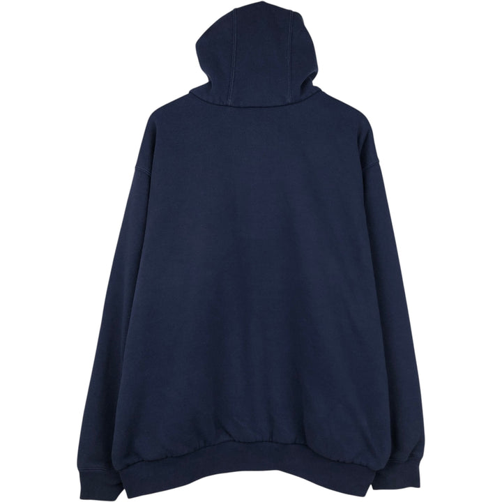 Carhartt Sweat Full Zip Hoodie Men's XL cotton navy blue type Vintage Second Hand
