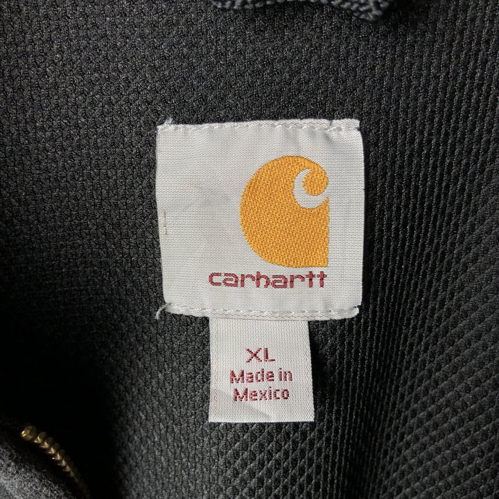 Carhartt RAIN DEFENDER Sweat Full Zip Hoodie Men's XL cotton black type Vintage Second Hand