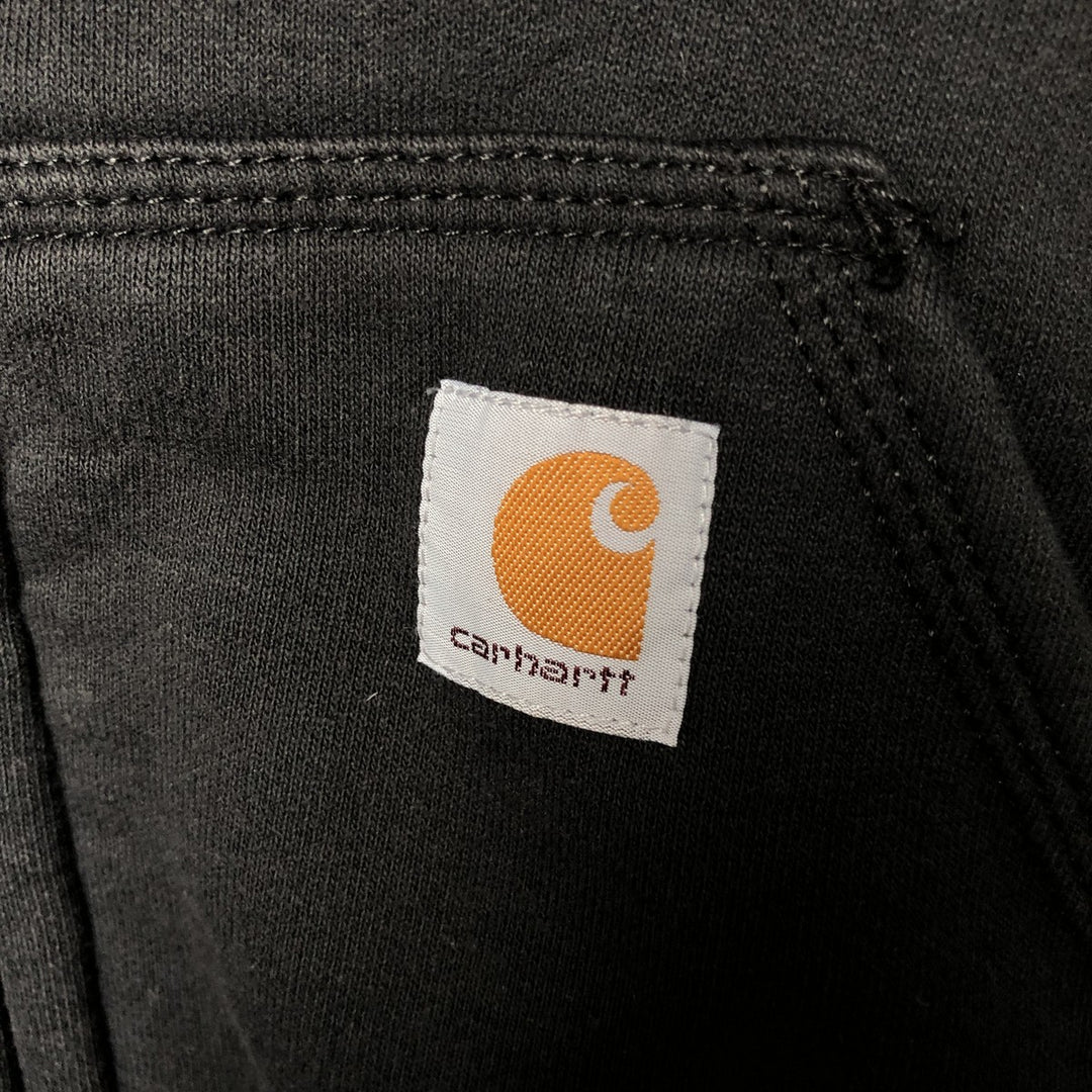 Carhartt RAIN DEFENDER Sweat Full Zip Hoodie Men's XL cotton black type Vintage Second Hand