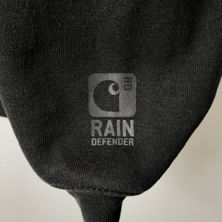 Carhartt RAIN DEFENDER Sweat Full Zip Hoodie Men's XL cotton black type Vintage Second Hand
