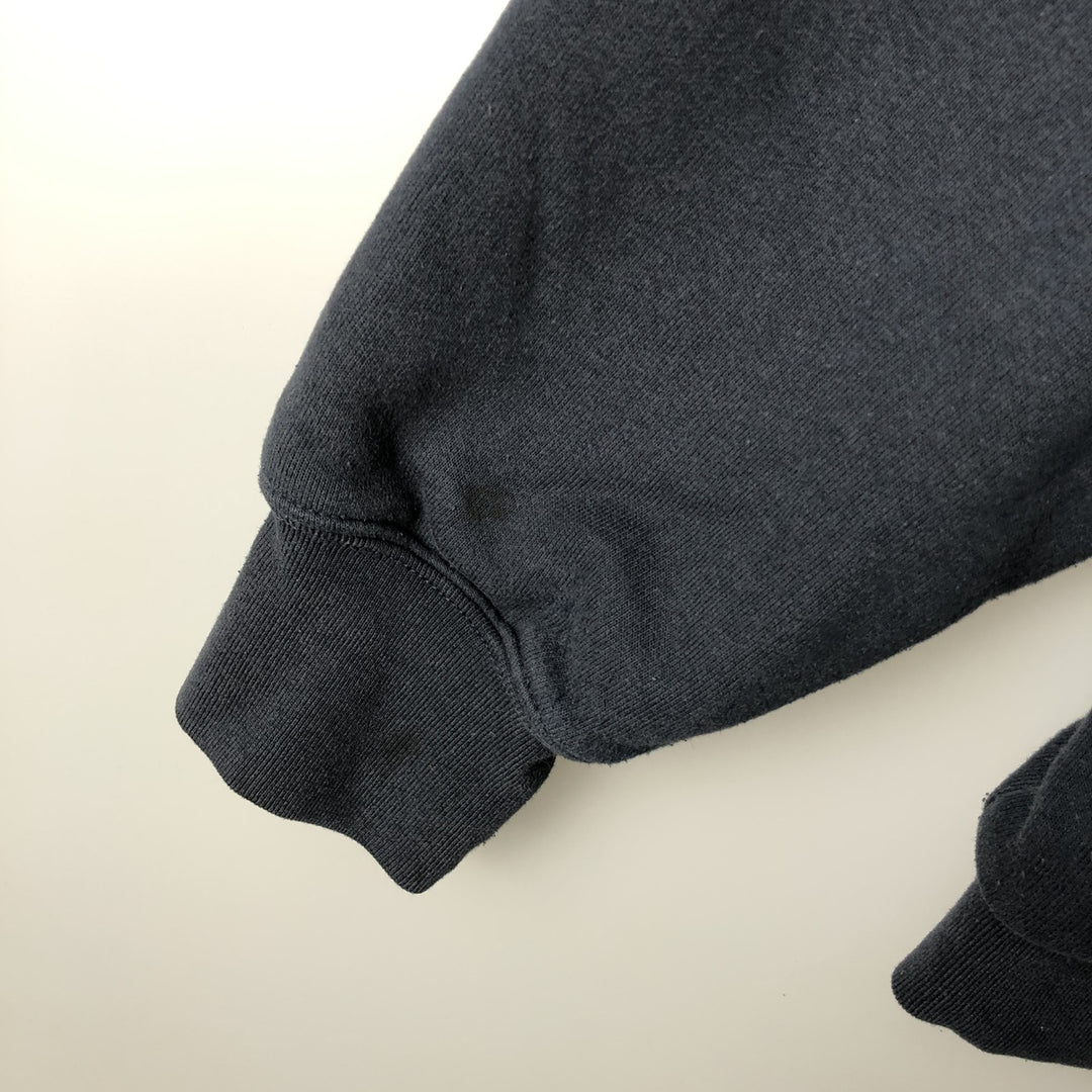 Carhartt Loose Fit Sweat Full Zip Hoodie, Men's L size cotton navy blue type Vintage Second Hand