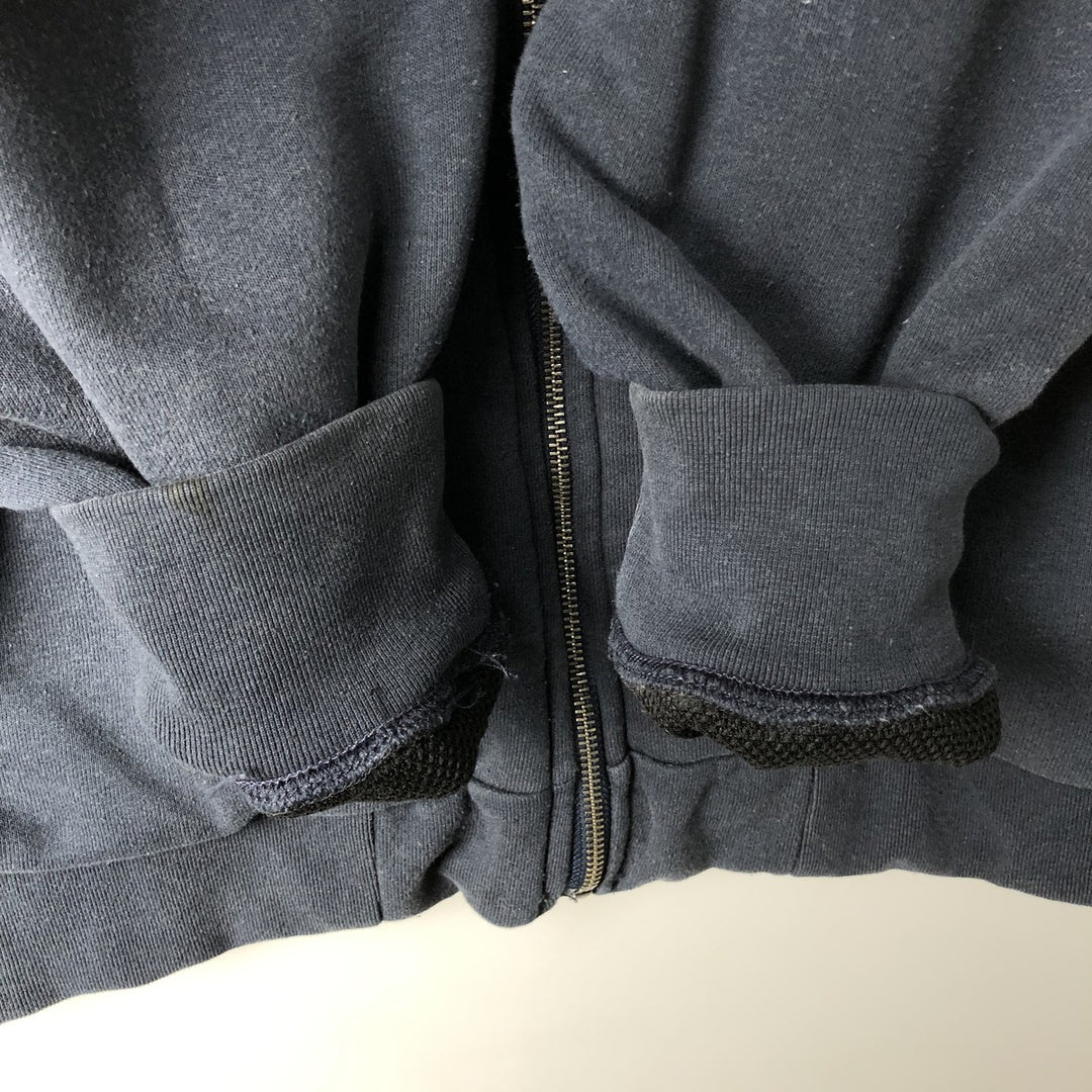 Carhartt Loose Fit Sweat Full Zip Hoodie, Men's L size cotton navy blue type Vintage Second Hand