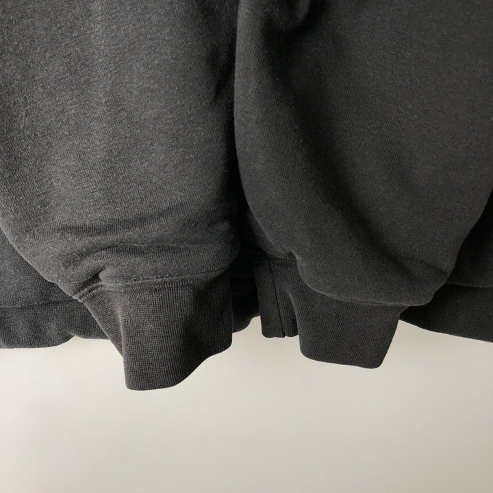 Carhartt Loose Fit Sweat Full Zip Hoodie, Men's L size cotton black type Vintage Second Hand