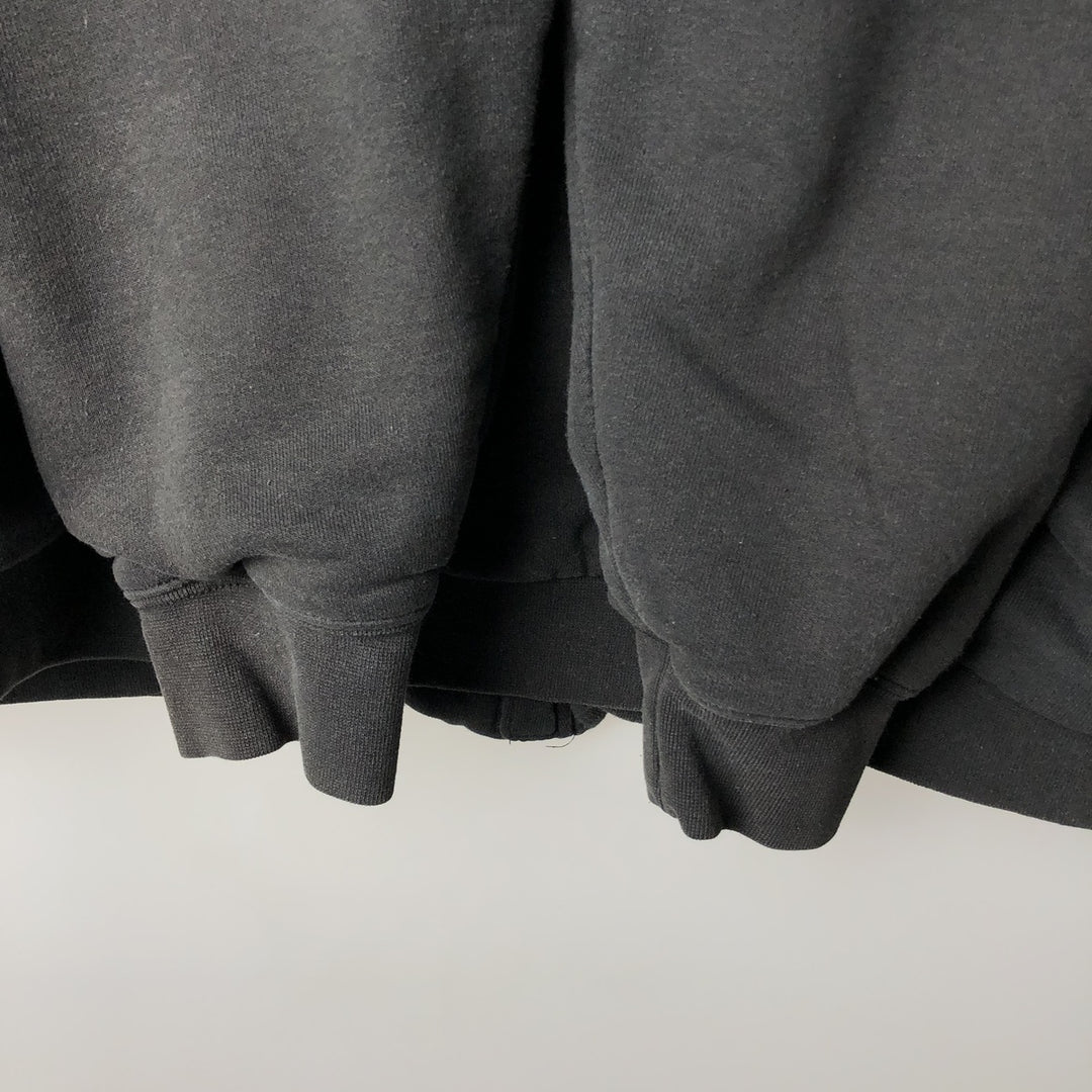 Carhartt Loose Fit Sweat Full Zip Hoodie, Men's L size cotton black type Vintage Second Hand