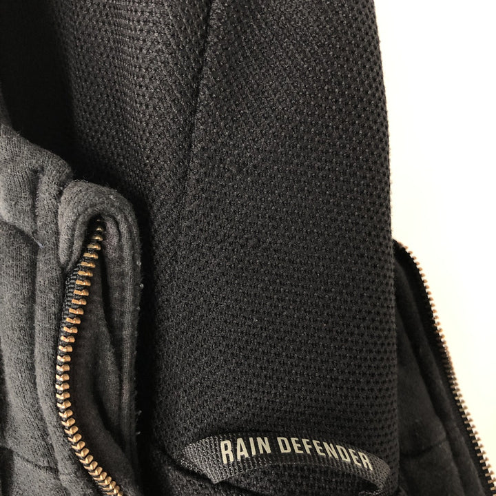 Carhartt Loose Fit Sweat Full Zip Hoodie, Men's L size cotton black type Vintage Second Hand