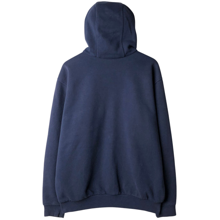Carhartt Sweat Full Zip Hoodie Men's XL unclear Navy blue Vintage Second Hand
