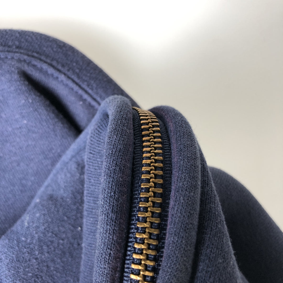 Carhartt Sweat Full Zip Hoodie Men's XL unclear Navy blue Vintage Second Hand