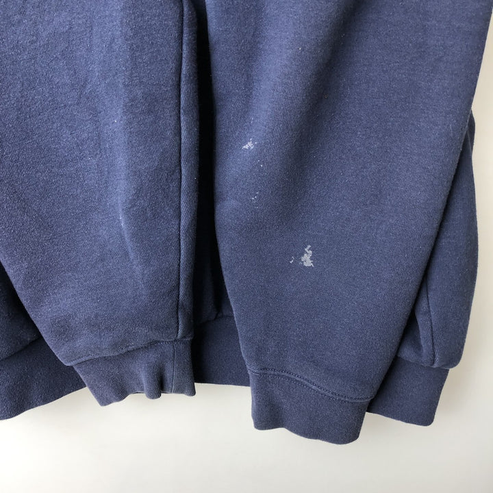 Carhartt Sweat Full Zip Hoodie Men's XL unclear Navy blue Vintage Second Hand