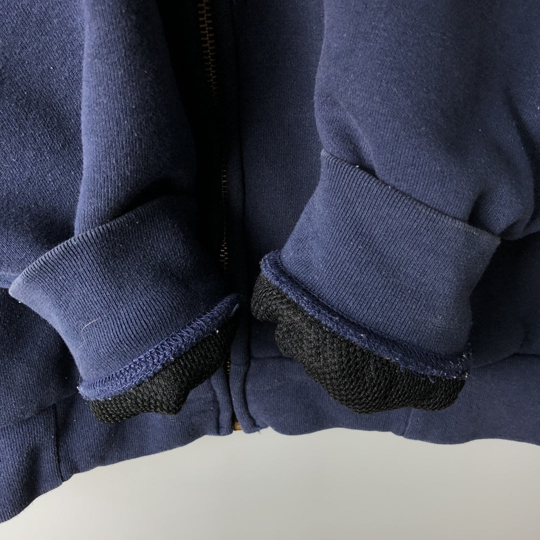 Carhartt Sweat Full Zip Hoodie Men's XL unclear Navy blue Vintage Second Hand