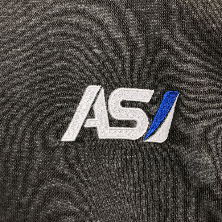 Carhartt Loose Fit RAIN DEFENDER ASB Advertising Full-Zip Sweatshirt Hoodie (Men's Size L equivalent) unclear Charcoal Vintage Second Hand