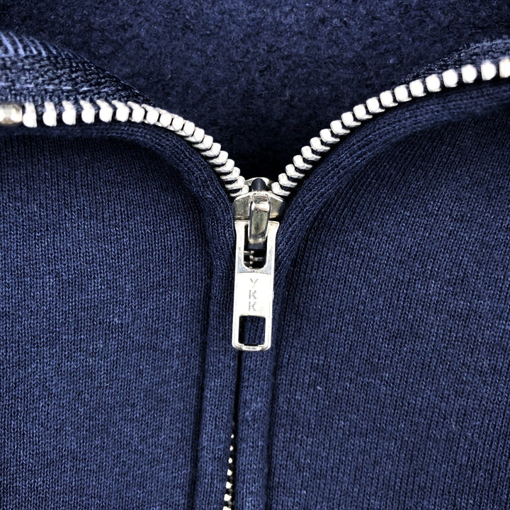 2000'S ~ Russell ATHLETIC Sweatshirt Full Zip Hoodie Men's XL cotton navy blue type Vintage Second Hand