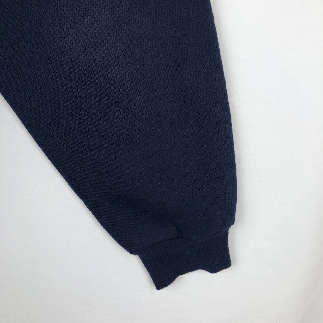 80s-90'S Russell Athletic Full-Zip Sweatshirt Hoodie, Men's Size M (approx.), Vintage cotton navy blue type Vintage Second Hand