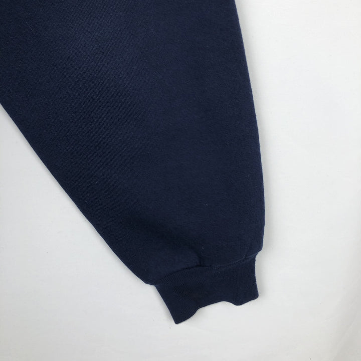 80s-90'S Russell Athletic Full-Zip Sweatshirt Hoodie, Men's Size M (approx.), Vintage cotton navy blue type Vintage Second Hand