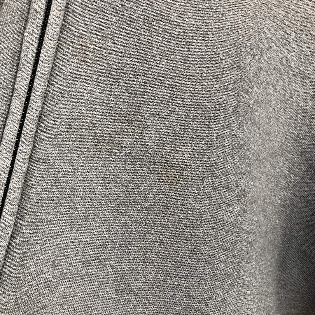 80s-90'S Russell Athletic full-zip sweatshirt hoodie, men's size L equivalent, vintage. cotton gray type Vintage Second Hand