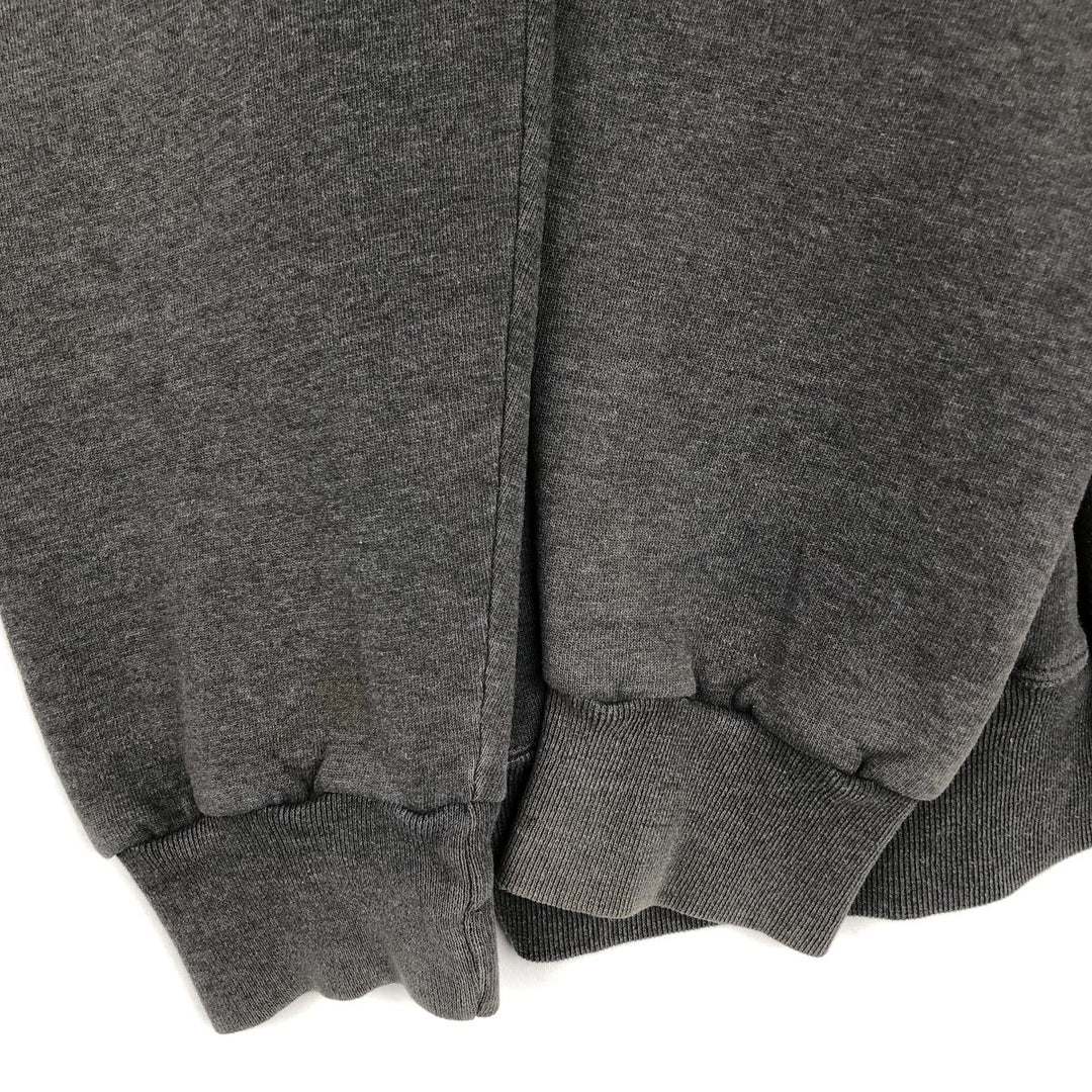 80s-90'S Russell Athletic full-zip sweatshirt hoodie, men's size L equivalent, vintage. cotton gray type Vintage Second Hand