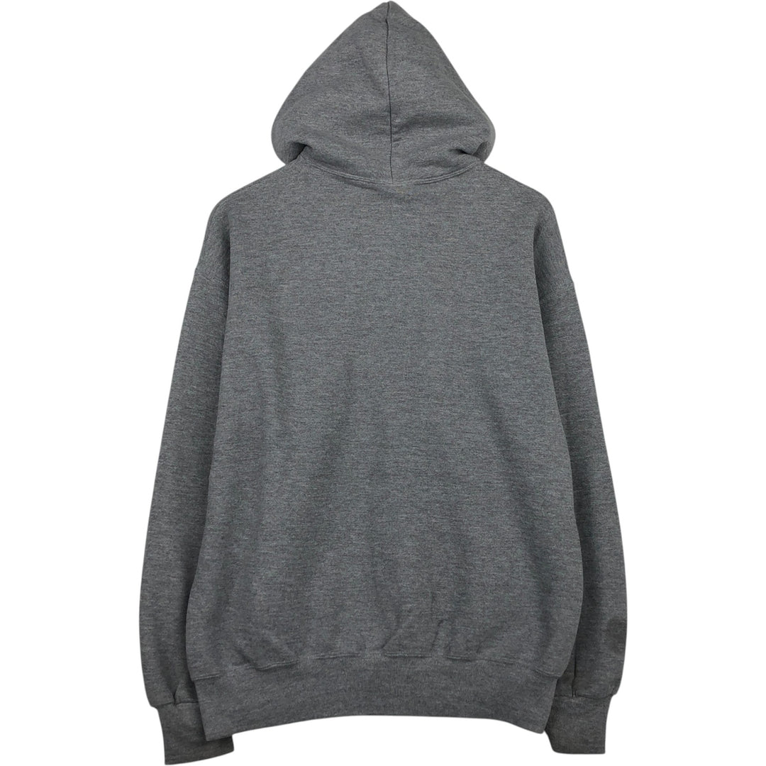 80s-90'S Russell Full-Zip Sweatshirt Hoodie, Men's Size L (Equivalent), Vintage polyester gray type Vintage Second Hand