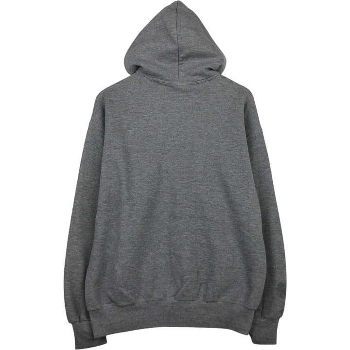 80s-90'S Russell Full-Zip Sweatshirt Hoodie, Men's Size L (Equivalent), Vintage polyester gray type Vintage Second Hand