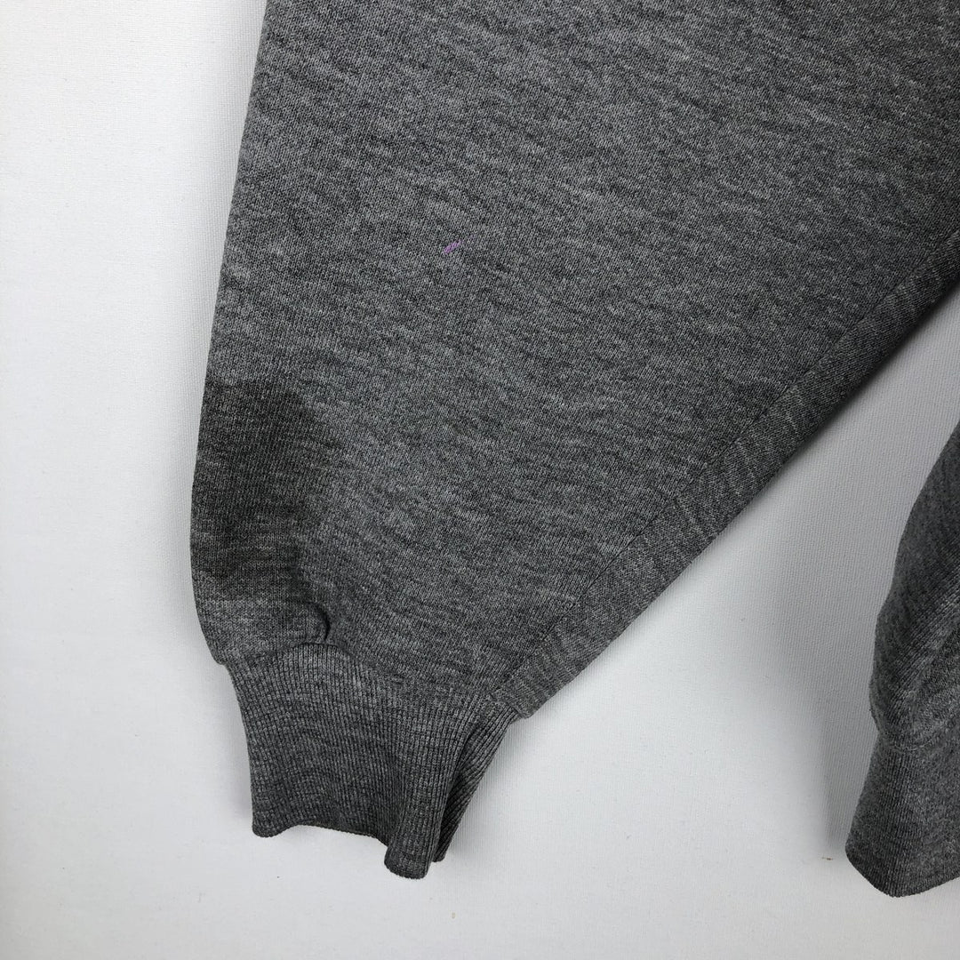 80s-90'S Russell Full-Zip Sweatshirt Hoodie, Men's Size L (Equivalent), Vintage polyester gray type Vintage Second Hand