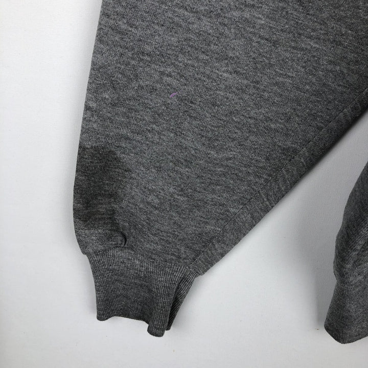 80s-90'S Russell Full-Zip Sweatshirt Hoodie, Men's Size L (Equivalent), Vintage polyester gray type Vintage Second Hand