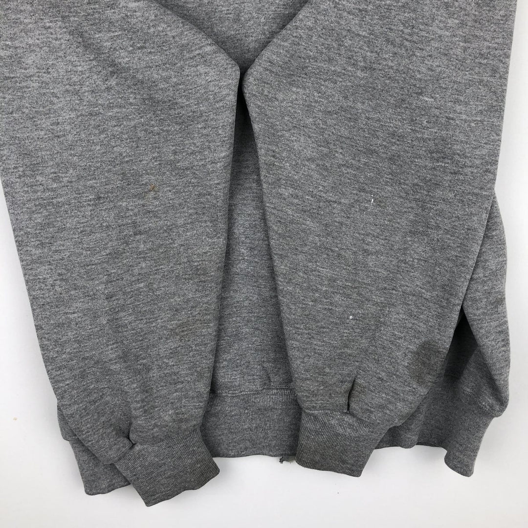 80s-90'S Russell Full-Zip Sweatshirt Hoodie, Men's Size L (Equivalent), Vintage polyester gray type Vintage Second Hand
