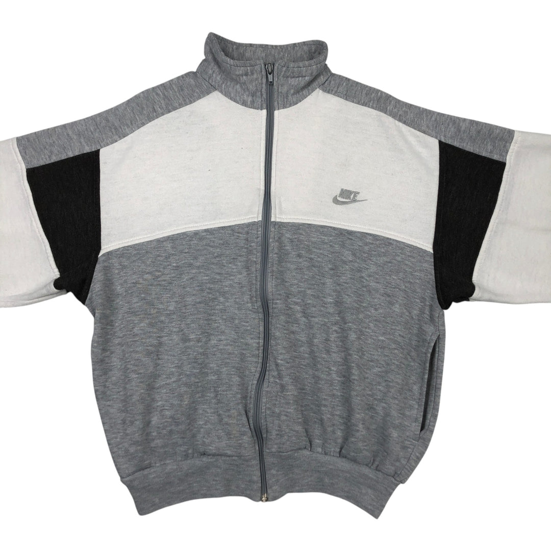 Nike full-zip sweatshirt, men's size S unclear gray type Vintage Second Hand