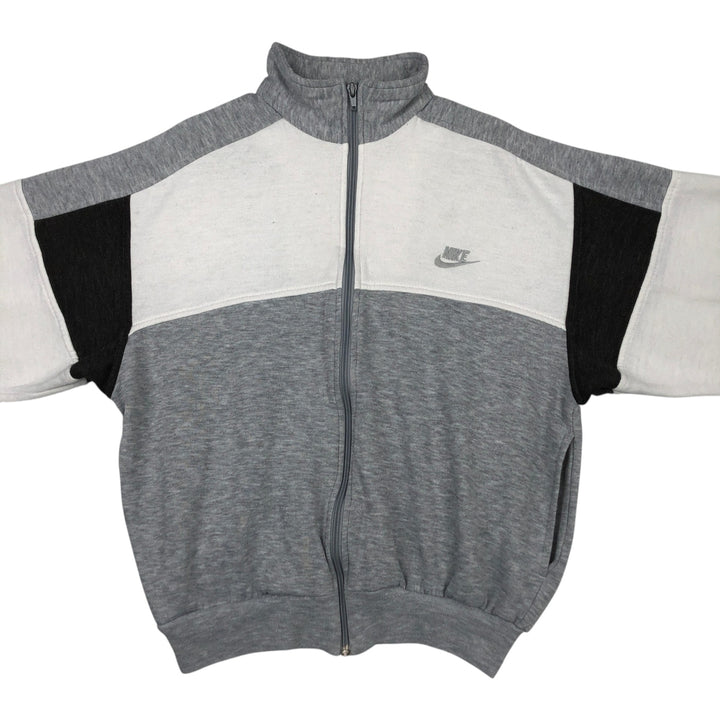 Nike full-zip sweatshirt, men's size S unclear gray type Vintage Second Hand