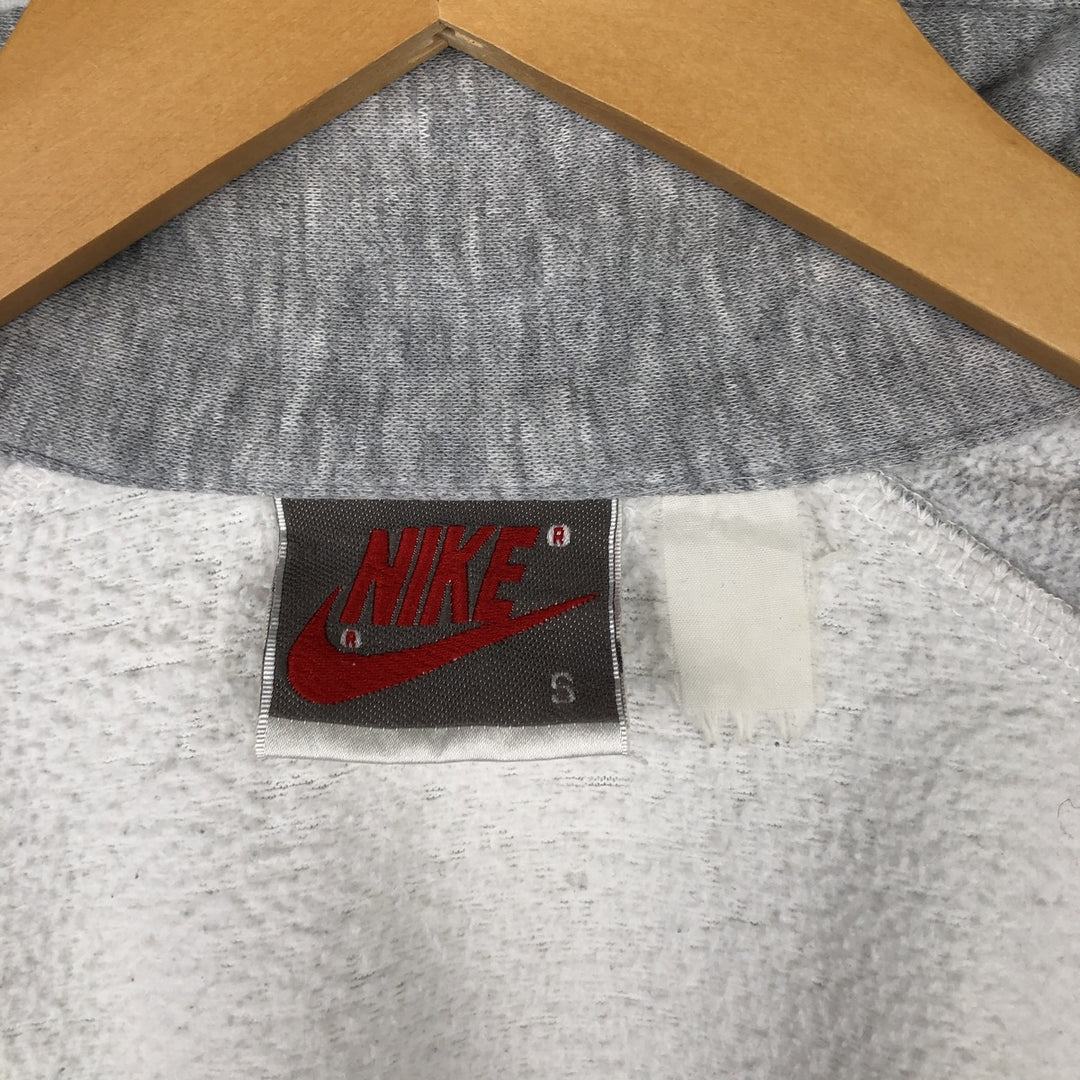 Nike full-zip sweatshirt, men's size S unclear gray type Vintage Second Hand