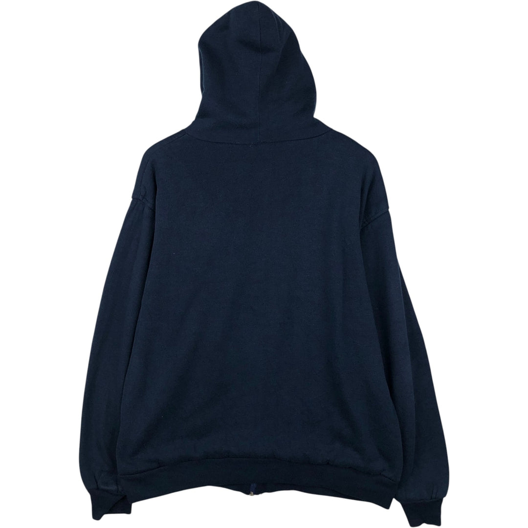 70s-80'S McGREGOR Full-Zip Sweatshirt Hoodie, Men's Size L (Equivalent), Vintage unclear navy blue type Vintage Second Hand