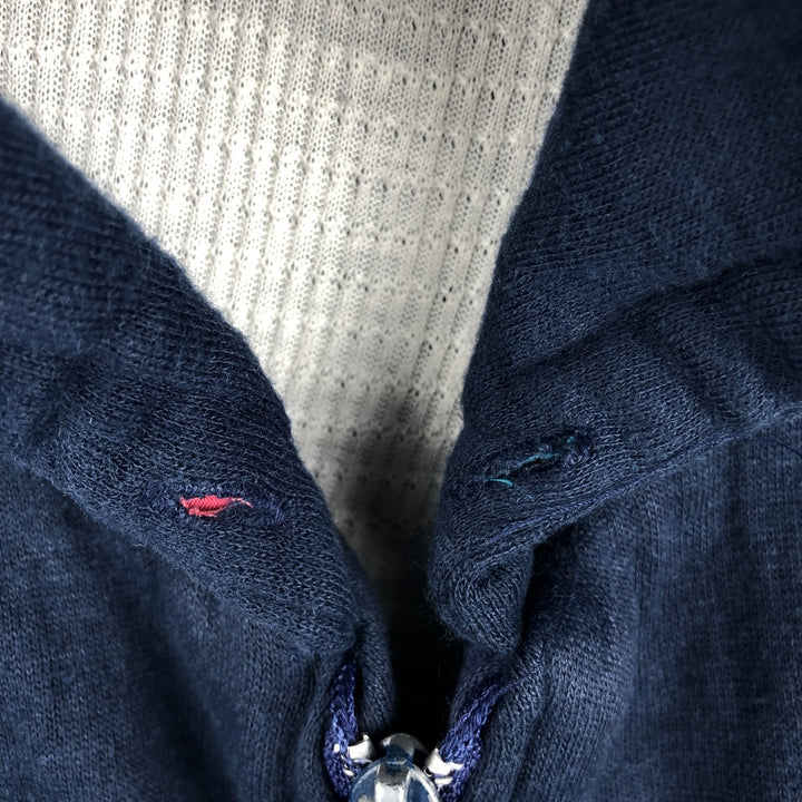 70s-80'S McGREGOR Full-Zip Sweatshirt Hoodie, Men's Size L (Equivalent), Vintage unclear navy blue type Vintage Second Hand