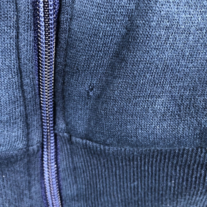 70s-80'S McGREGOR Full-Zip Sweatshirt Hoodie, Men's Size L (Equivalent), Vintage unclear navy blue type Vintage Second Hand