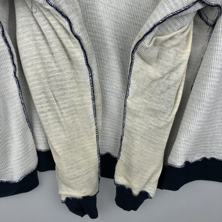 70s-80'S McGREGOR Full-Zip Sweatshirt Hoodie, Men's Size L (Equivalent), Vintage unclear navy blue type Vintage Second Hand