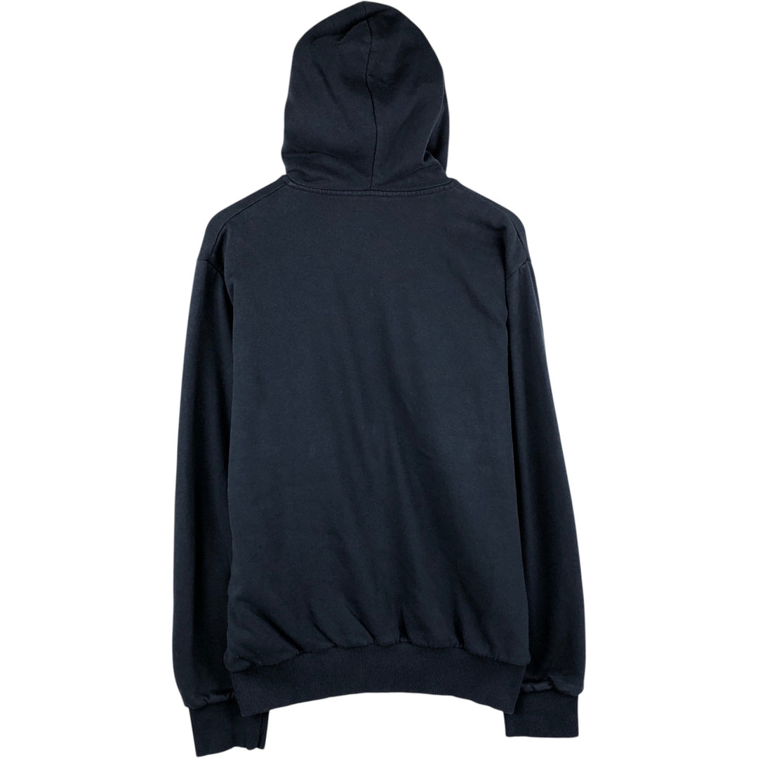 Dickies Sweat Full Zip Hoodie Men's XL cotton navy blue type Vintage Second Hand