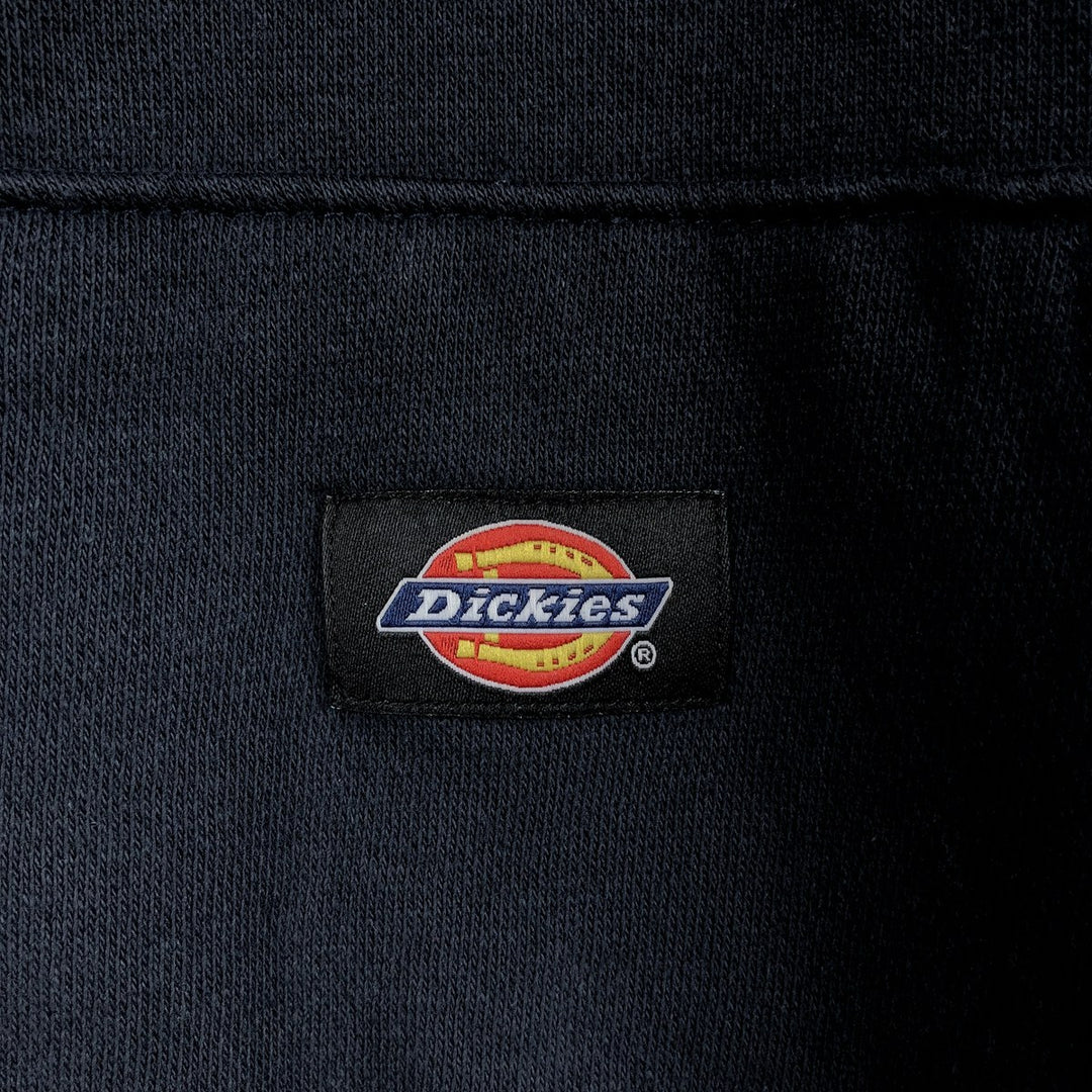Dickies Sweat Full Zip Hoodie Men's XL cotton navy blue type Vintage Second Hand