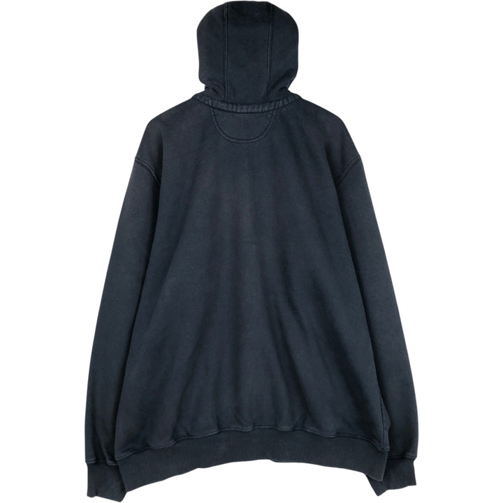 Carhartt Original Fit Full-Zip Hoodie, Men's XXL cotton navy blue type Vintage Second Hand